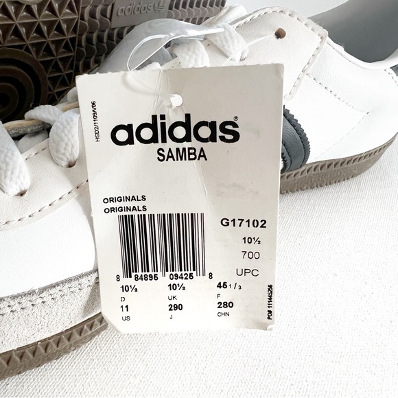 adidas Samba OG Mens Size 11 G17102 New - Picture 8 of 12